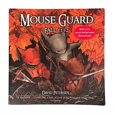 MOUSE GUARD Fall 1152 David Petersen Softcover Graphic Novel • $15