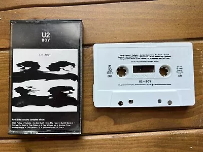 U2 - Boy (cassette Tape 1980 Island Records) Combined Shipping Available • $3.99