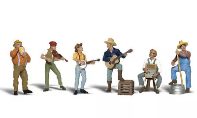 Woodland Scenics ~ HO Scale People ~ Jug Band ~ A1902 • $14.37