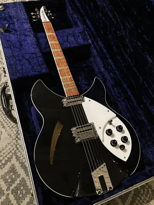 Rickenbacker 360V64 JG Jetglo 1990s Made In USA Semi Hollow Body Electric Guitar • $3097