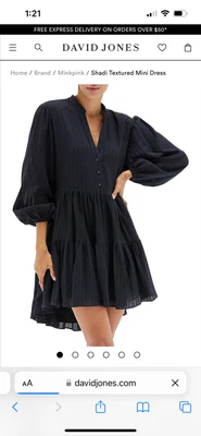 $39 • Buy MINK PINK Shadi Dress, Size XL (14)