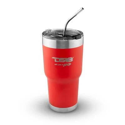$19.95 • Buy DS18 Stainless Steel Tumbler 30oz Vacuum Insulated Travel Mug With Metal Straw