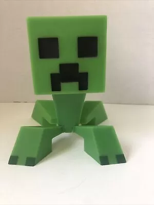 Notch 6  Creeper Vinyl Action Figure-Minecraft Green-collectible-rotating Head • $12.99