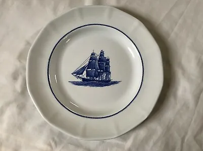 $39.99 • Buy WEDGWOOD Blue AMERICAN CLIPPER Georgetown Collection 10 1/4  Dinner Plate