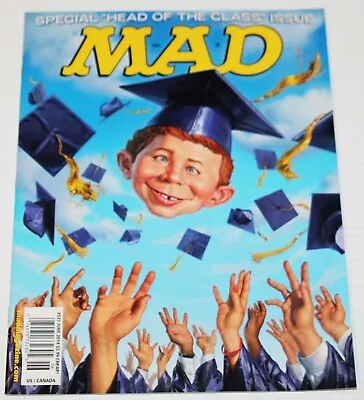 Mad Magazine #527 - June 2014 Head Of The Class • $4