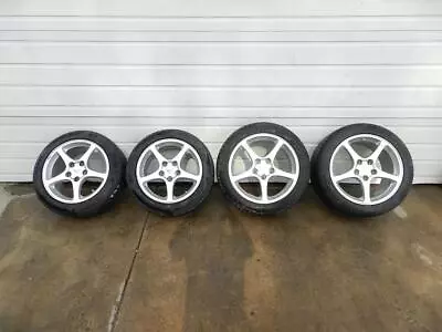 2000-2004 C5 Corvette OE Wheels W/ Tires *SET Of 4* 5 Spoke Silver QG1 Speedline • $1495