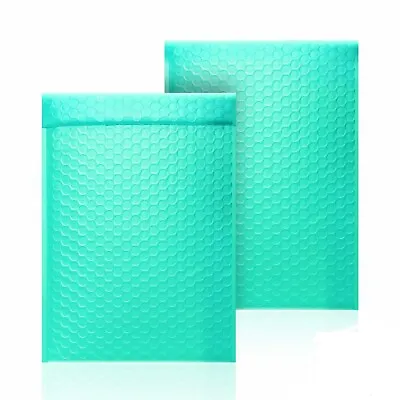 Any Size Teal  Poly Bubble Padded Shipping Mailers Envelopes Padded Self Sealed • $5.99