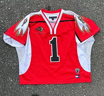 VTG 2005 MLL New Jersey Pride Game Worn Lacrosse Jersey ROB TORTI TOMMY HILFIGER • $125