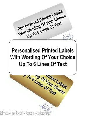 £2.20 • Buy Printed Personalised Self Adhesive Business Return Address Labels 