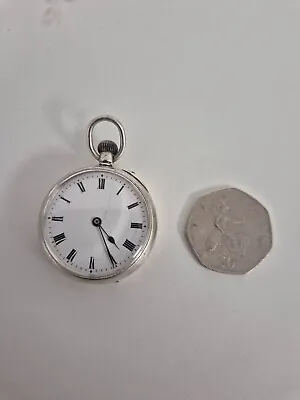 J W Benson Silver Fob Watch In Good Working Order • £150.54