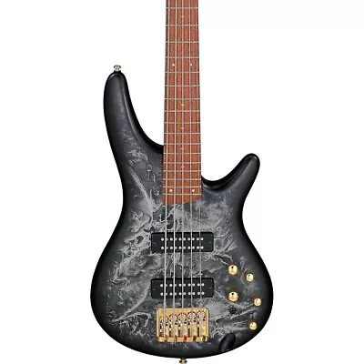 Ibanez SR305EDX 5-String Electric Bass Black Ice Frozen Matte • $479.99