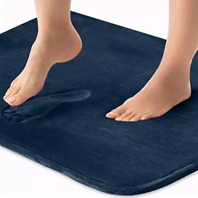 Gorilla Grip Thick Memory Foam Bath Rugs Soft Absorbent Velvet Bathroom Mats • $71.79