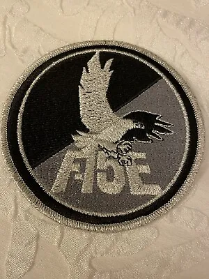 USAF F-15E Strike Eagle Patch Beautiful Silvery Thread  • $30