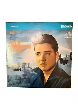 Elvis Christmas Album LSP-1951(e) Stereo Version 1964 Release Black Disc Label • $24.95