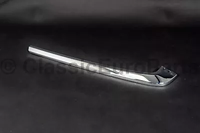 Euro Rear Bumper Left Chrome Trim Moulding Strip For Mercedes W126 C126 Late Mod • $545