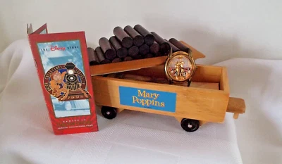 $18 • Buy Disney Store Mary Poppins Fossil Watch Collectors Club IV Does Not Run NeedsWork