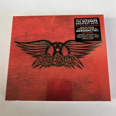 Aerosmith - Greatest Hits Deluxe 3 CD Classic Rock Music Album Brand New • $32.99