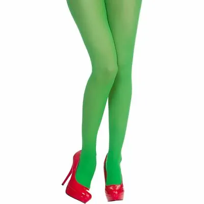 £6.50 • Buy Wicked Costumes Female Green Elf Tights