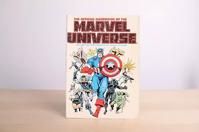 The Official Handbook Of The Marvel Universe #1 Trade Paperback NM - 1985 • $14.99