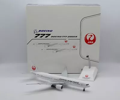 Japan Airlines B777-200ER Reg: JA702J JC Wings Scale 1:200 Diecast SA2043 (E) • $115.99