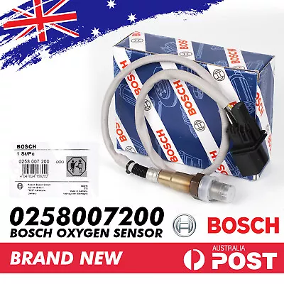 BOSCH O2 Oxygen Sensors For Holden VZ Commodore V6 Pre-Cat 5Wire 0258007200 NEW • $79.99