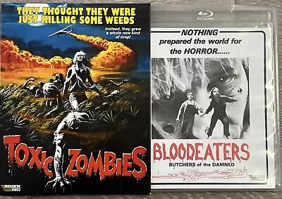 TOXIC ZOMBIES Blu Ray Massacre Video AKA Bloodeaters RARE With SLIPCOVER • $69.99