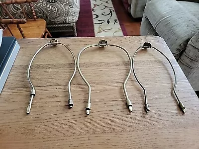 Lot Of THREE 2-Berger Swivel Gold Harps And 1-Automax Gold Harp • $15.29