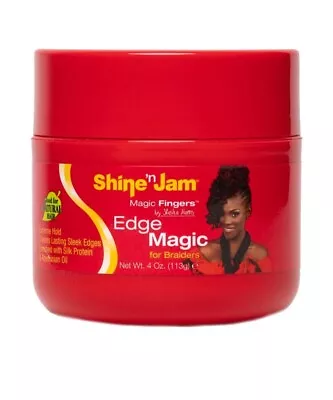 Shine N Jam AMPRO MAGIC FINGERS FOR BRAIDERS EDGE EXTREME HOLD 4 OUNCE • $12.99