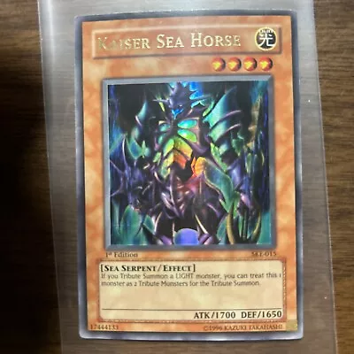 Yugioh Kaiser Sea Horse SKE-015 Ultra Rare 1st Edition Mint • $0.01