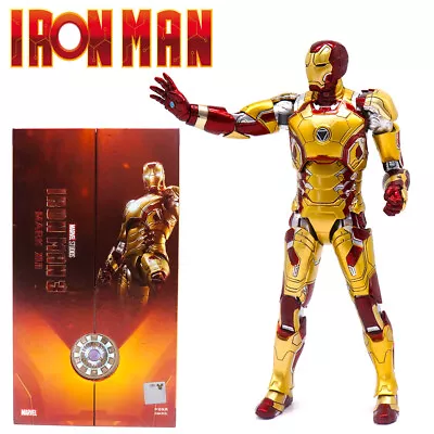 ZD Marvel Avengers IRON MAN Mark XLII MK42 Action Figure 7  Toy Model Display • £35.99