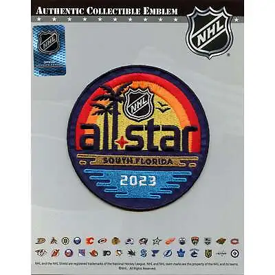 2023 Official NHL All Star Game Florida Panthers Jersey Patch • $26.96