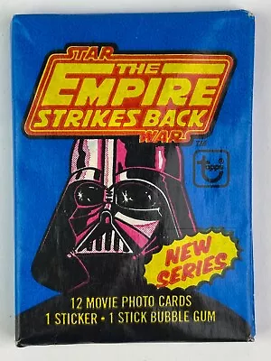 1980 Topps STAR WARS THE EMPIRE STRIKES BACK Series 2 Wax Pack - Sealed/Unopened • $12.99