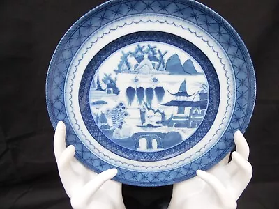 Mottahedeh Blue Canton 10  Dinner Plate (Historic Charleston Reproduction) • $45