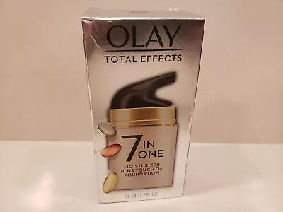 Olay ~ Total Effects 7-in-One Moisturizer + Touch Of Foundation ~ 1.7oz ~ NIB • $25.99