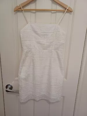 Tigerlily Dress Size 10 White Short Ladies  • $23.95