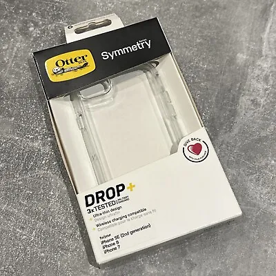 Genuine Otterbox Symmetry Iphone 7 / 8 / Se 2nd & 3rd Gen Clear Cover Sleek • £9.90