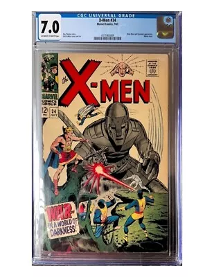 X-Men #34 (1967)  CGC 7.0  • $150