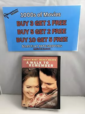 A Walk To Remember (DVD 2002) • $2.99