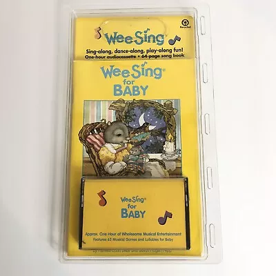Wee Sing For Baby Cassette Tape And Book Vintage 1996 New In Package Sealed • $15.95