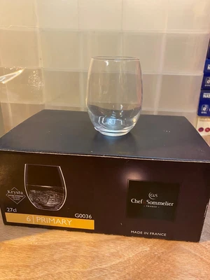 £0.99 • Buy 24 X Chef And Sommelier 27cl Water Tumblers G0036