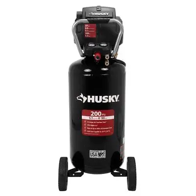 27 Gal. 200 PSI Oil Free Portable Vertical Electric Air Compressor Electric • $580.23