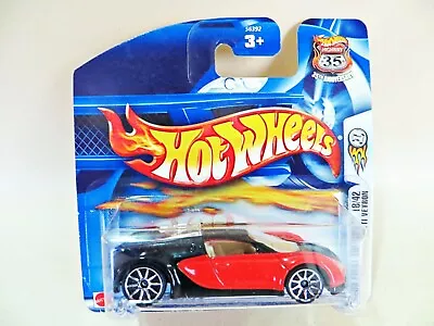 Hot Wheels 'bugatti Veyron'. 2003 First Editions. Mib/boxed/carded/short Card • $50.27