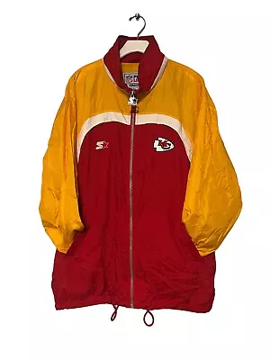 NFL Kansas City Chiefs  Pro-Line Starter Jacket Men's L Vintage • $79.95