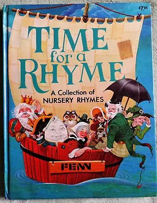 Time For A Rhyme Vintage Nursery Rhymes Illust Eric Kincaid • $9