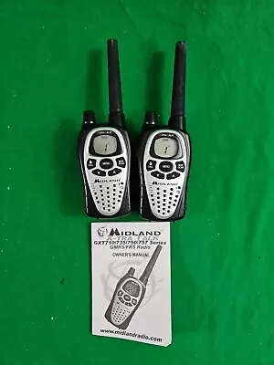  MIDLAND  X-TRA TALK TWO-WAY RADIOS Gxt710 • $17.49