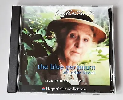 Miss Marple The Blue Geranium & Other Stories 2 X CD Set: Read By Joan Hickson • $9.34