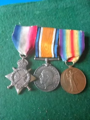 Naval WW1 Medal Trio ~ Issued ~ Boy 1 R.N • £115