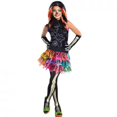 Monster High Skelita Calaveras Kid's Halloween Costume • $19.99