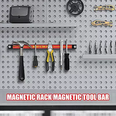 8-24 Inch Magnetic Tool Holder Strip Wall Mounted Rack Bracket Organizer Strips • $18.49