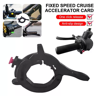 Throttle Control Motorcycle Cruise Control Assist Rocker Cramp Stopper Universal • $9.68